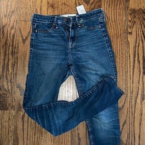 Mid-rise Dark-wash Hollister Jeans